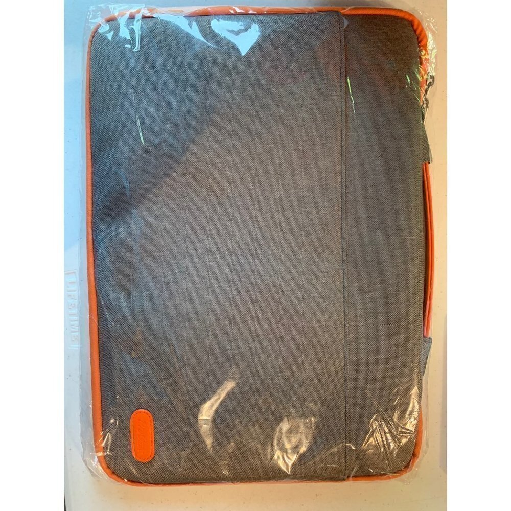 ProCase 15" Gray/Orange Laptop Case New sealed in bag
